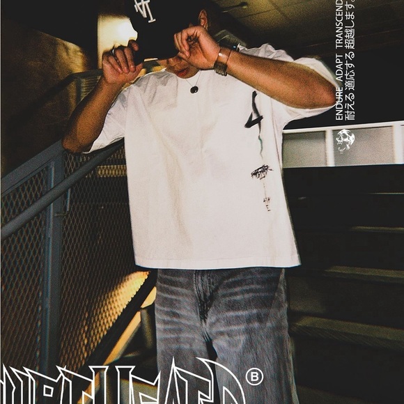 BYSTNDRS FOURTHGATE X BLEACH
"Despair" OVERSIZED TEE - Picture 5 of 7